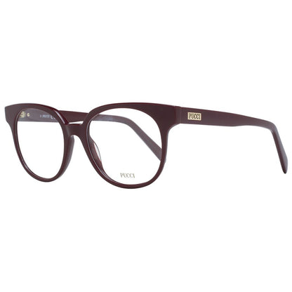Emilio Pucci Burgundy Women Glasses Frame