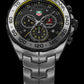 Tag Heuer Formula 1 Senna Limited Edition Chronograph Black Dial Silver Steel Strap Watch For Men Caz1013 Ba0883