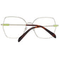 Emilio Pucci Gold Women Glasses Frame