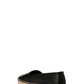 Saint Laurent Logo Leather Espadrilles