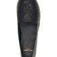 Saint Laurent Logo Leather Espadrilles