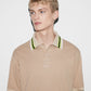 Gucci Men's Cotton Piquet Polo Shirt Beige
