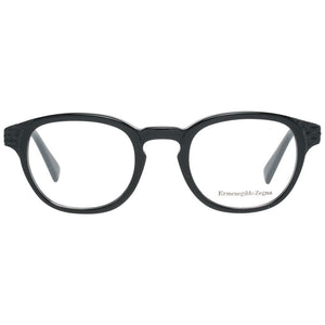 Ermenegildo Zegna Black Men Glasses Frame