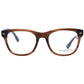 Ermenegildo Zegna Brown Men Glasses Frame
