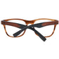 Ermenegildo Zegna Brown Men Glasses Frame