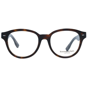 Ermenegildo Zegna Brown Men Glasses Frame