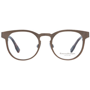 Ermenegildo Zegna Bronze Men Glasses Frame
