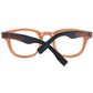 Ermenegildo Zegna Brown Men Glasses Frame