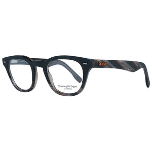 Ermenegildo Zegna Black Men Glasses Frame