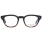Ermenegildo Zegna Brown Men Glasses Frame