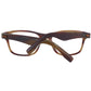 Ermenegildo Zegna Brown Men Glasses Frame
