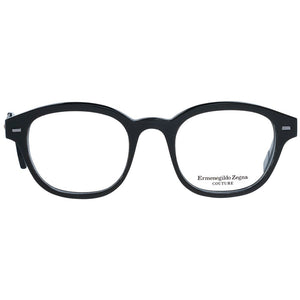 Ermenegildo Zegna Black Men Glasses Frame