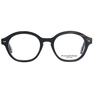 Ermenegildo Zegna Brown Men Glasses Frame