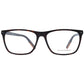 Ermenegildo Zegna Brown Men Glasses Frame