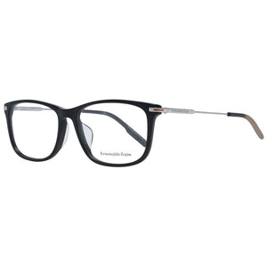 Ermenegildo Zegna Black Men Glasses Frame
