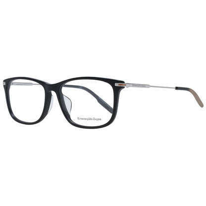 Ermenegildo Zegna Black Men Glasses Frame