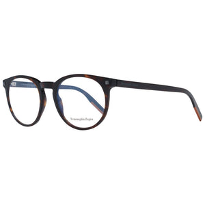 Ermenegildo Zegna Brown Men Glasses Frame