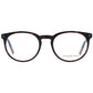 Ermenegildo Zegna Brown Men Glasses Frame