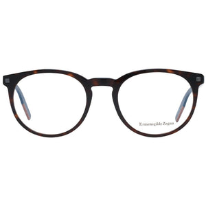 Ermenegildo Zegna Brown Men Glasses Frame
