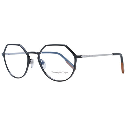 Ermenegildo Zegna Black Men Glasses Frame