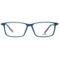 Ermenegildo Zegna Blue Men Glasses Frame