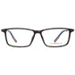 Ermenegildo Zegna Brown Men Glasses Frame