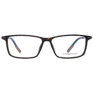 Ermenegildo Zegna Brown Men Glasses Frame