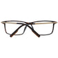 Ermenegildo Zegna Brown Men Glasses Frame