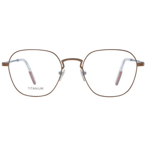 Ermenegildo Zegna Bronze Men Glasses Frame