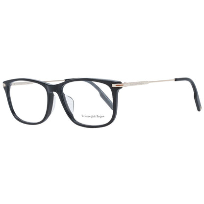 Ermenegildo Zegna Black Men Glasses Frame