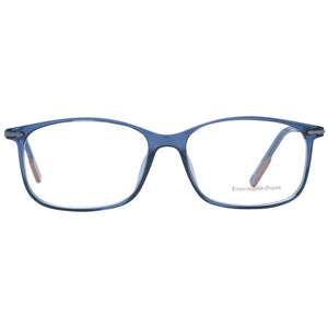 Ermenegildo Zegna Blue Men Glasses Frame