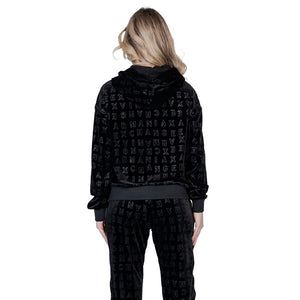 Armani Exchange Black Polyester Hoody