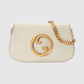 Gucci Blondie Small Shoulder Leather Bag White