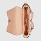 Gucci Horsebit Chain Small Shoulder Bag Quilted Rose Beige