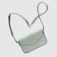 Gucci Debossed GG Super Mini Shoulder Bag Pale Green