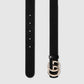 Gucci GG Marmont Reversible Belt Beige and Dark Brown & Black