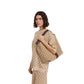 Gucci Giglio Large Tote Beige Canvas Bag