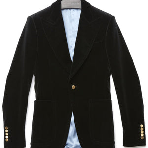 Gucci FO Jacket Black Velvet
