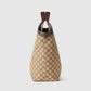 Gucci Giglio Large Tote Beige Canvas Bag
