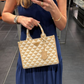 Prada Symbole Small Tote Bag Beige