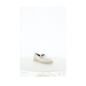 Brunello Cucinelli Beige Loafers Shoes