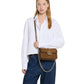 Gucci Go Small Shoulder Suede Bag Brown