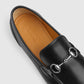 Gucci Men's Jordan Leather Loafers Black