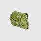 Gucci Horsebit Chain Small Shoulder Bag Quilted Green