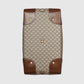 Gucci GG Large Duffle Bag with Interlocking G Beige and Brown