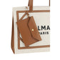 Balmain B-Army Medium Tote Shoulder Bag Canvas