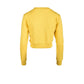 Diesel Yellow Cotton Sweatshirt