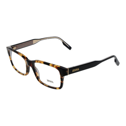 Ermenegildo Zegna Brown Men Glasses Frame