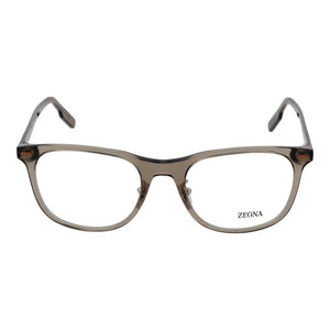 Ermenegildo Zegna Brown Men Glasses Frame