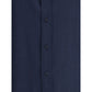 Brunello Cucinelli Blue Cotton Shirt